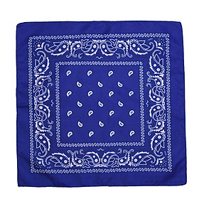 Khăn bandana turban vuông thời trang hàn quốc siêu nhiều màu tăng thêm điểm nhấn đầy tinh tế - BDN01 Xanh coban