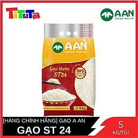 Gạo Thơm ST24  Túi 5Kg ( A AN)