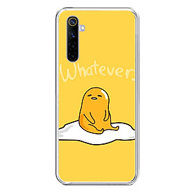 Ốp lưng điện thoại REALME 6 - Silicon dẻo - 0025 LAZYEGG02 - Hàng Chính Hãng