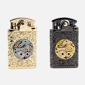 Mua Hộp Quẹt Bật Lửa Xăng Đá Z592-612 Thiết Kế Độc Lạ Nhiều Màu ( Giao Màu Ngẫu Nhiên ) - Dùng Xăng Bấc Đá Cao Cấp