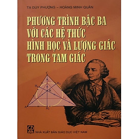 Phương trình bậc ba với các hệ thức hình học và lượng giác trong tam giác