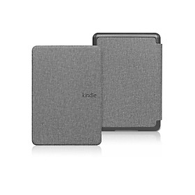 Hình ảnh Bao da Cover cho Kindle Paperwhite 5 - Mẫu vân vải, ốp sau PVC - Smartcover tự động tắt mở