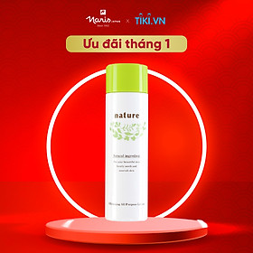 Nước dưỡng và giảm thiểu tế bào chết Nhật Bản cao cấp Naris Nature Whitening All Purpose Lotion (160ml) – Hàng Chính Hãng