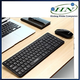 Mua Combo Phím Chuột Không Dây  Siêu Mỏng DV KM530