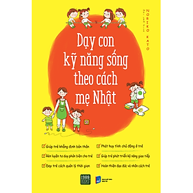 Ảnh bìa Dạy con kỹ năng sống theo cách mẹ nhật - 1980books