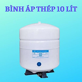 Mua Bình áp máy lọc nước RO dung tích 10 lít (gồm bình áp + đế bình + van bình áp)