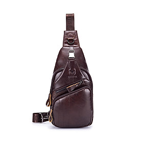 Túi đeo chéo nam DA BÒ THẬT phong cách mới – BEE GEE DCN9118