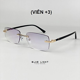 Kính Lão, Kính Viễn 2 Tròng Gọng Khoan Sang Trọng Vừa Dùng Đi Đường Vừa Dùng Đọc Sách, Chống tia Uv400, Chống Lóa - BLUE LIGHT