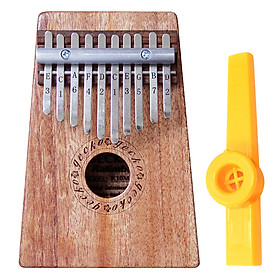 Đàn Kalimba Gecko 10 Phím Gỗ Mahogany K10M Kèm Kèn Kazoo