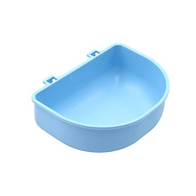 Cat Food Bowl, Hanging Food Container Removable Feeding Tray Puppy Water Feeder Pet Cage Bowl for Cats Small Dogs Pet Accessory Bedroom