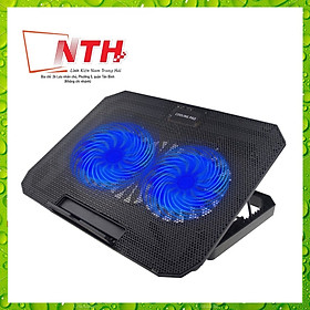 Đế tản nhiệt N11 2 Fan làm mát cho máy tính 