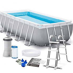 Mua Bể bơi gia đình INTEX 26790 khung kim loại 4mx2m