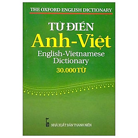 Từ Điển Anh Việt 30.000 Từ