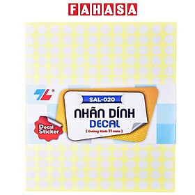 Nhãn Dính Decal SAL-020 (10 Tờ/Xấp)