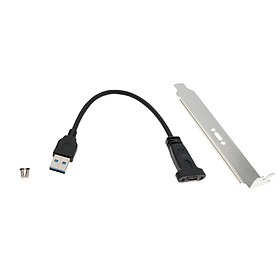 USB 3.1 Type C Female to USB 3.0 Male Cable for Macbook Mobile Phone