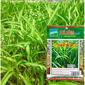 Hạt Giống Rau Muống Cao Sản Phú Nông-khả năng sinh trưởng và kháng bệnh tốt, cho năng suất cao-Thu hoạch 23 - 25 ngày-50gr