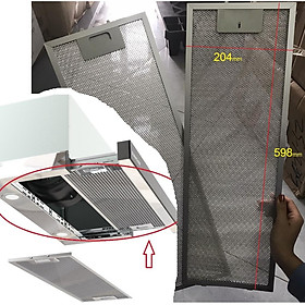 Mua Lưới nhôm  tấm lọc màng chắn mỡ máy hút mùi âm tủ dạng kéo đẩy