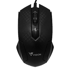 Chuột Có Dây Vision V5 (Đen) - Hàng Chính Hãng