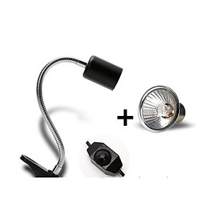 Mua Kẹp đèn UVA + UVB 3.0-đèn sưởi -Đèn bể rùa có thể xoay 360 độ và thiết thực