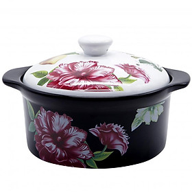 Mua Nồi sứ Royalcooks Santa Rosa 2L nắp trắng hoa