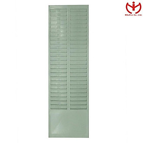 Mua Kệ nhựa đựng thẻ giấy chấm công giấy 6 x 25 x 140cm - MSOFT