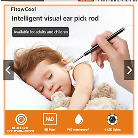 Mua Dụng Cụ Lấy Ráy Tai Thông Minh  Camera Nội Soi Lấy Ráy Tai INTELLHAWK - HÀNG CHÍNH HÃNG  Kèm Bộ Đầu Lấy Ráy Tai  Soi Tai Mũi Họng Chuyên Nghiệp