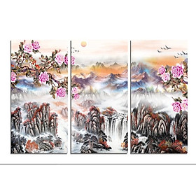Mua Tranh Treo Tường Hiện Đại Phòng Khách - Sơn Dầu T3M---11358