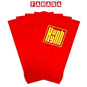 Bộ 5 Bao Lì Xì Tết Bính Ngọ 2026 - Futurebook L389 - Họ Huỳnh