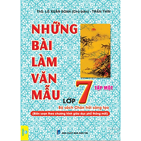 Sách - Những Bài Làm Văn Mẫu Lớp 7 - Chân trời sáng tạo - ndbooks