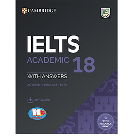 Hình ảnh sách Cambridge IELTS 18 Academic