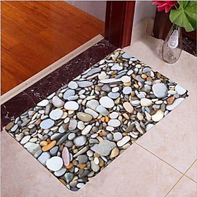 Mua Thảm Lau Chùi Chân Hình Đá Sỏi