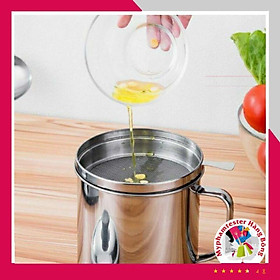 Mua (SIÊU RẺ) Ca lọc dầu ăn 1.5L INOX 304  lọc cặn dầu chiên
