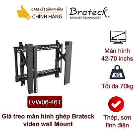 Mua Giá treo màn hình ghép Brateck LVW06-46T video wall Mount - Hàng chính hãng
