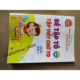 Vở tập tô đánh vần học chữ cái