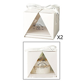 2Pcs Cake Carrier Holder Handle Transparent for Transporting Cakes Pies