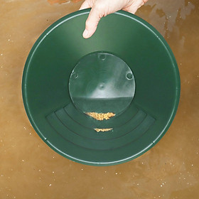 Gold Pan Nugget Mining River Creek Panning Wash Gold Panning Tool Black