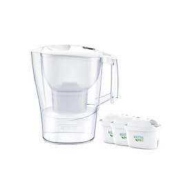 Mua Bình lọc nước BRITA Aluna MX Pro white 2 4L kèm 3 lõi lọc model 2024 Hàng chính hãng