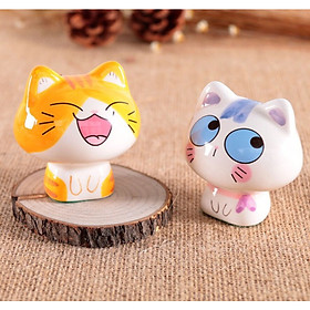 Mua Combo 2 Tượng Mèo Gốm Nhiều Sắc Thái Dùng Trang Trí  Decor Nhà Cửa Cực Xinh (Giao Mẫu Ngẫu Nhiên)