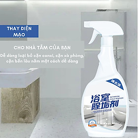 Chai Xịt Tẩy Vệ Sinh Nhà Tắm 500Ml Bathroom Remover