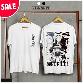 HOT FLASH SALE Áo phông One Piece Ace -Luffy - Sabo đẹp giá rẻ | Áo in hình One Piece unisex /áo cực chất