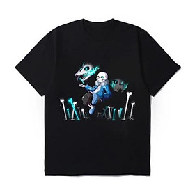 GIA TỐT - Áo thun bé Sans - Undertale Cho Trẻ Em FF01 / có size trẻ em