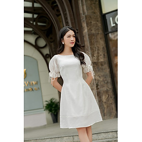 OLV - Đầm Riley Dress In White