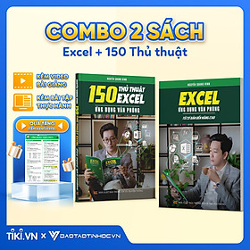 Combo 2 Sách Excel Và 150 Thủ Thuật Ứng Dụng Văn Phòng Từ Cơ Bản Đến Nâng Cao