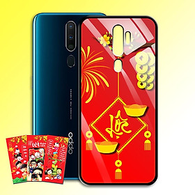 Ốp Lưng Kính Cường Lực cho điện thoại Oppo A9 2020 - 0383 7969 LOC02 - Tặng kèm bao lì xì Chúc Mừng Năm Mới - Hàng Chính Hãng