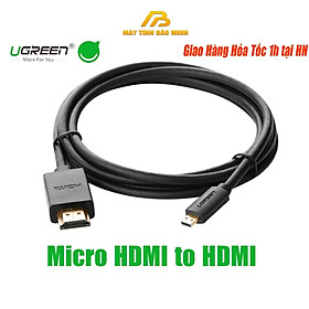 Cáp chuyển Micro HDMI sang HDMI Ugreen 30102-Hàng chính hãng.