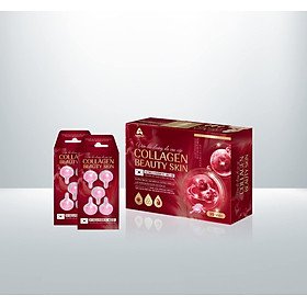 VIÊN BÔI DƯỠNG DA CAO CẤP COLLAGEN BEAUTY SKIN HYALURONIC ACID DƯỠNG ẨM LÀM MỀM DA,NGĂN NGỪA LÃO HÓA DA (hộp 30 viên)