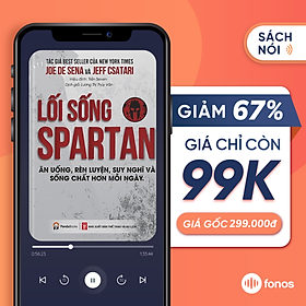 Sách nói Fonos: Lối Sống Spartan [e-voucher]