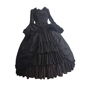 Medieval Ball Dress Gothic  for Re-Enactment Days Plays Girl
