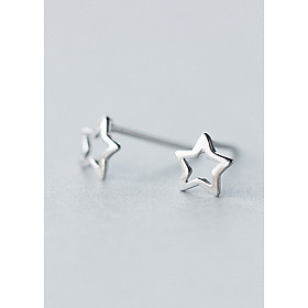 Bông Tai Nữ | Bông Tai Nữ Bạc Ngôi Sao B2434 - Bảo Ngọc Jewelry