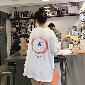 Áo thun tay lỡ form rộng HEADs UP - Unisex nam nữ đều mặc được